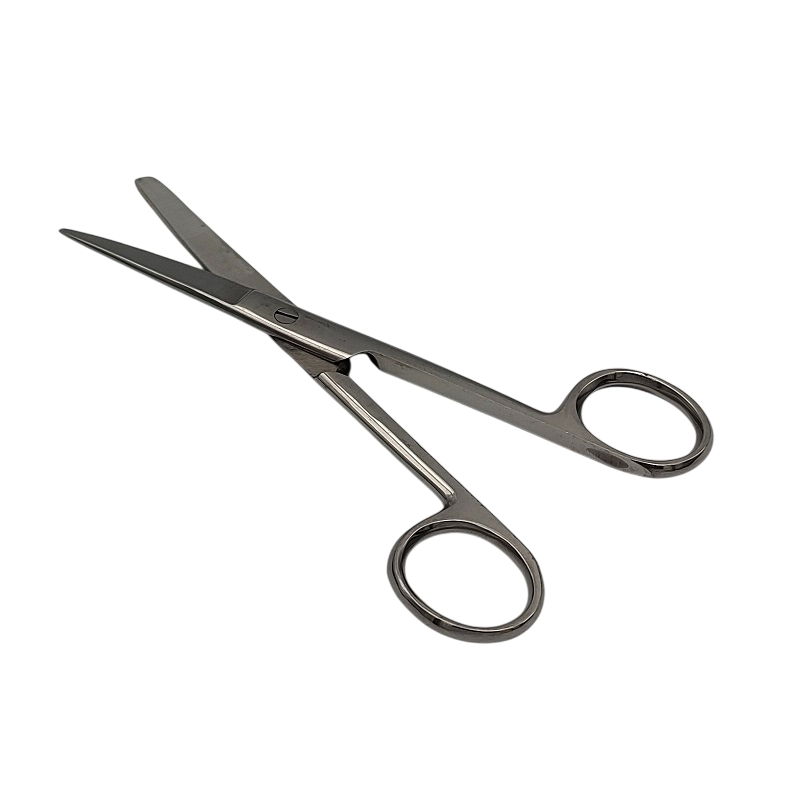 Ножиці операційні, дитячі, прямі, з одним гострим кінцем, 125 мм Bio Tules Impex BTS-5-202-13.2